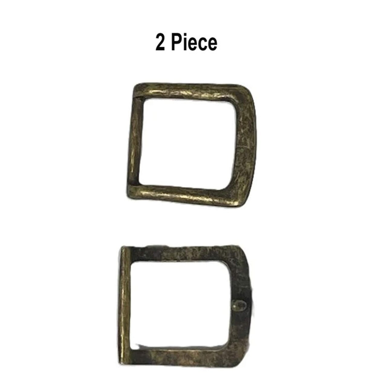 Antique Brass Prong Belt Buckle 1.25 Inche Vintage Style Metal Hardware